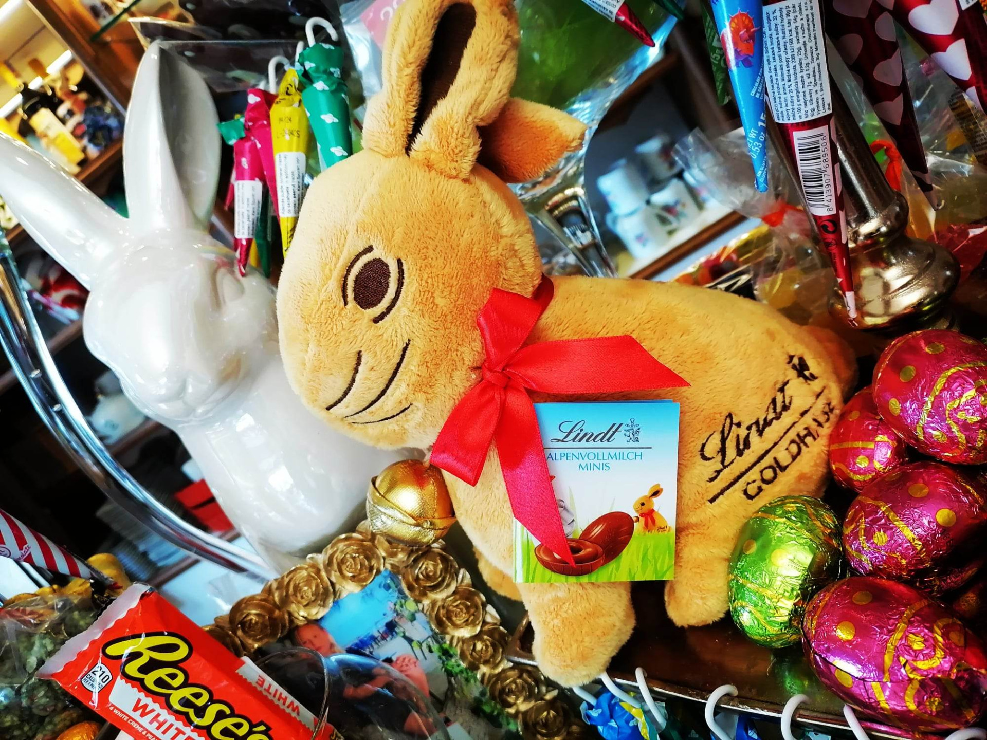 Plyšová bonboniera Lindt